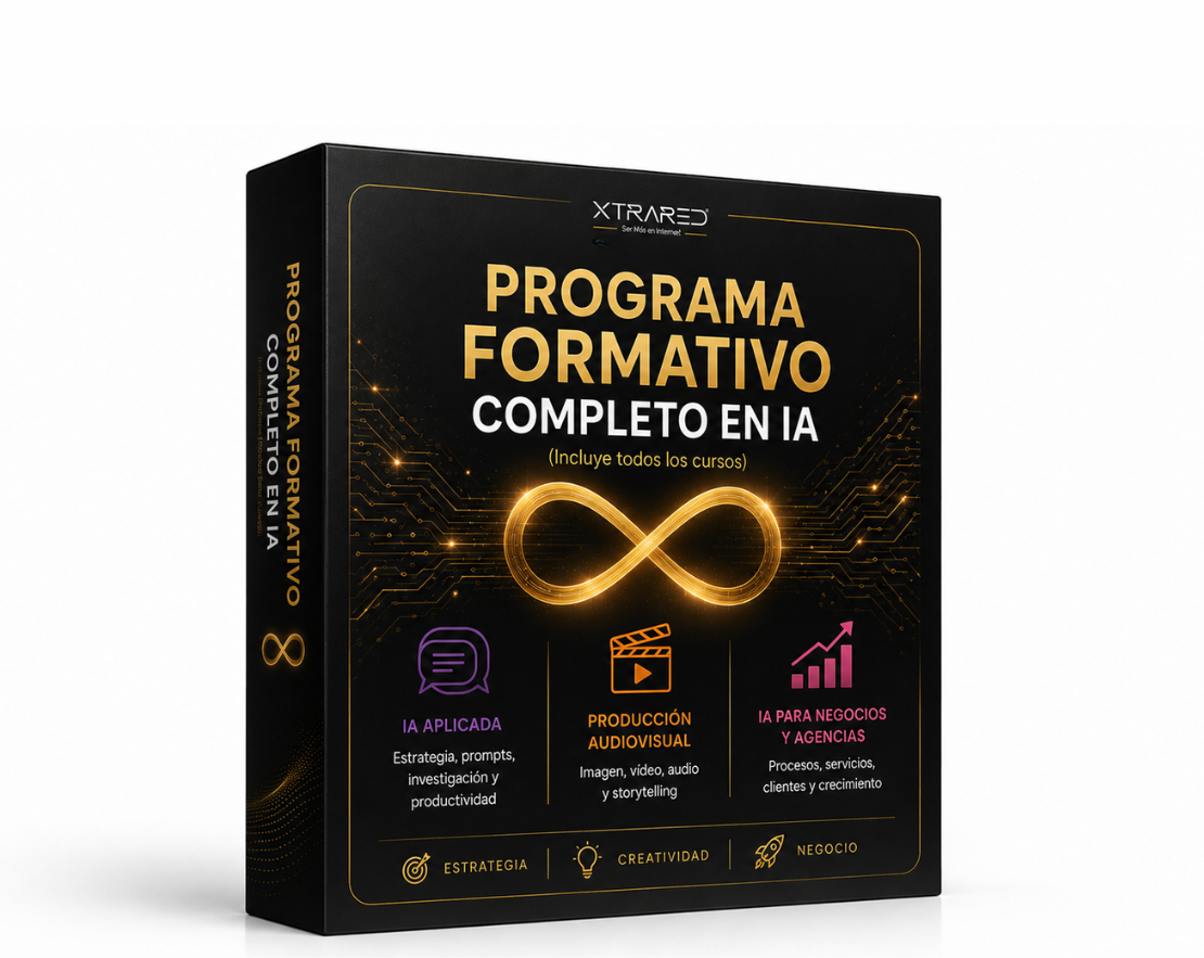 XTRARED IA Mastery — Programa completo de Inteligencia Artificial aplicada